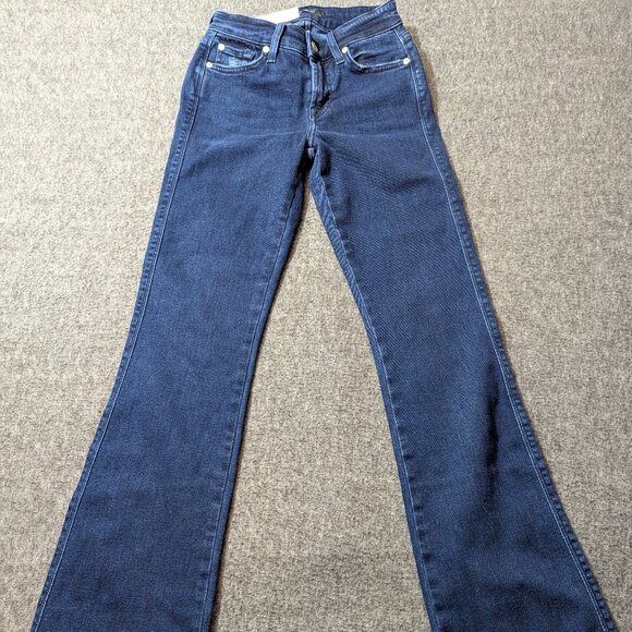 7 For All Mankind Jeans Womens 24 x 33 Kimmie Bootcut Denim Jeans - Picture 1 of 11